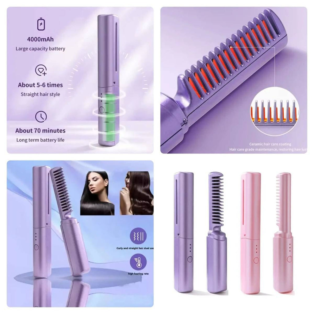 🌟CEPILLO ALISADOR 2 EN 1✨