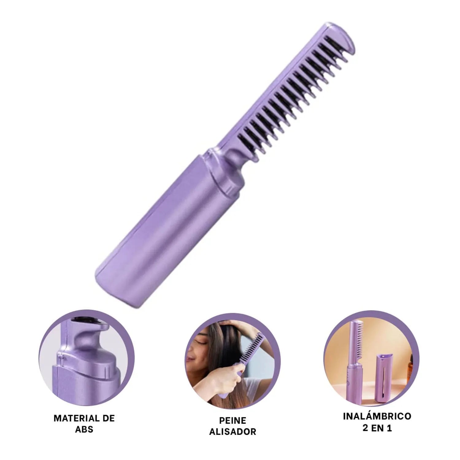 🌟CEPILLO ALISADOR 2 EN 1✨